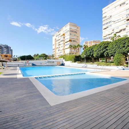 Ferienwohnung In Front Of The Sea With Ac And Pool Alicante Exterior foto